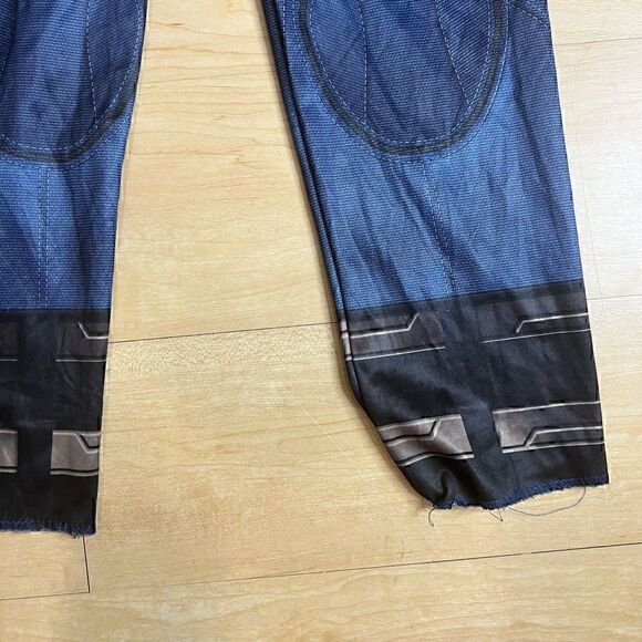 Captain America kids halloween Costume Muscle Chest Padded Jumpsuit size Small - Picture 9 of 15